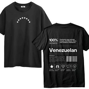 Polera Venezuela Venezolano Estrellas Venezuela Libre