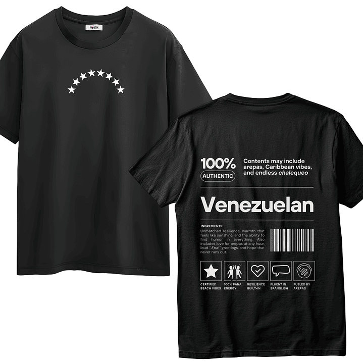 Polera Venezuela Venezolano Estrellas Venezuela Libre 1