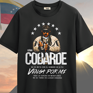 Polera Venezuela Libre Maduro EEUU Captura 03 de Enero 2026 Cobarde