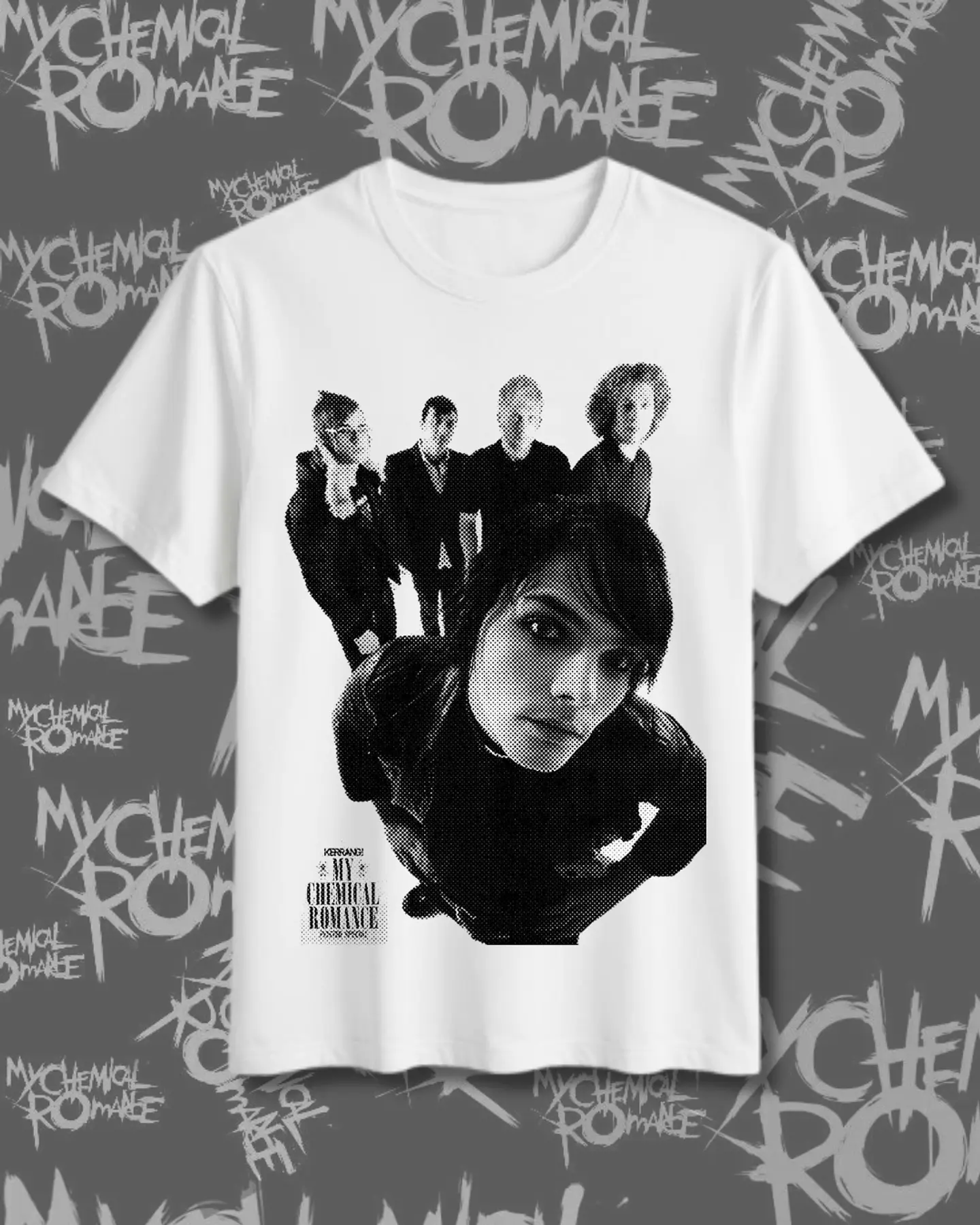 Poleras My Chemical Romance Chile 2026 | Diseños Exclusivos para el Concierto 1