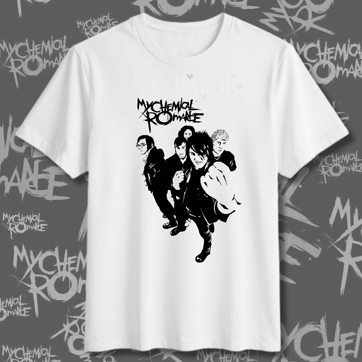 Poleras My Chemical Romance Chile 2026 | Diseños Exclusivos para el Concierto 2 1
