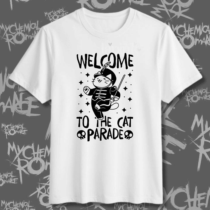 Poleras My Chemical Romance Chile 2026 | Diseños Exclusivos para el Concierto 3 1