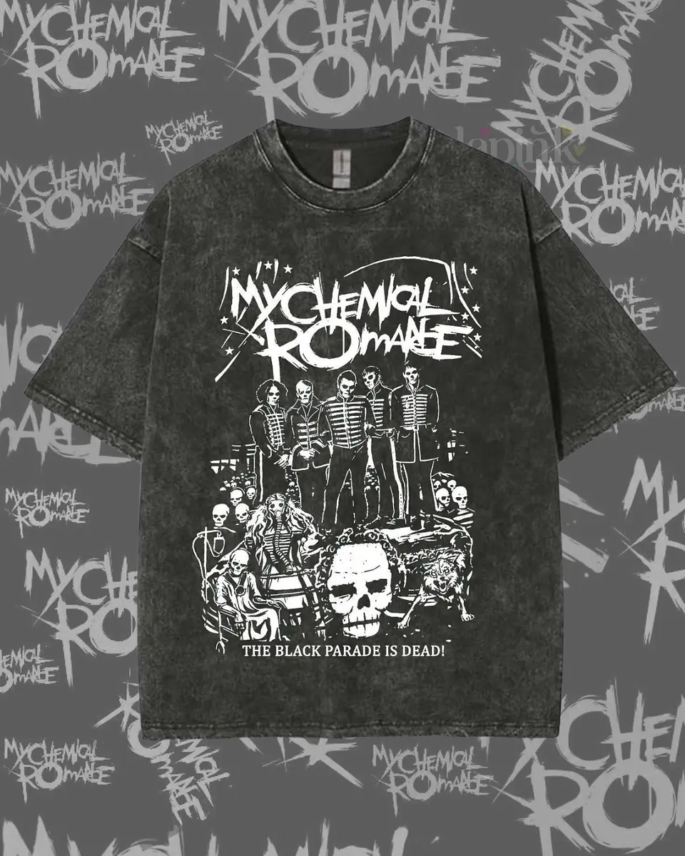 Poleras My Chemical Romance Chile 2026 | Diseños Exclusivos para el Concierto 4 2