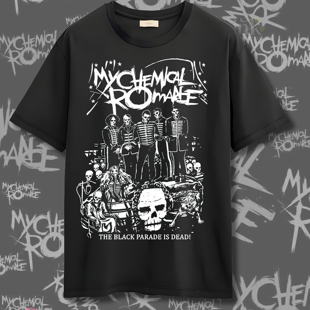 Poleras My Chemical Romance Chile 2026 | Diseños Exclusivos para el Concierto 4 1