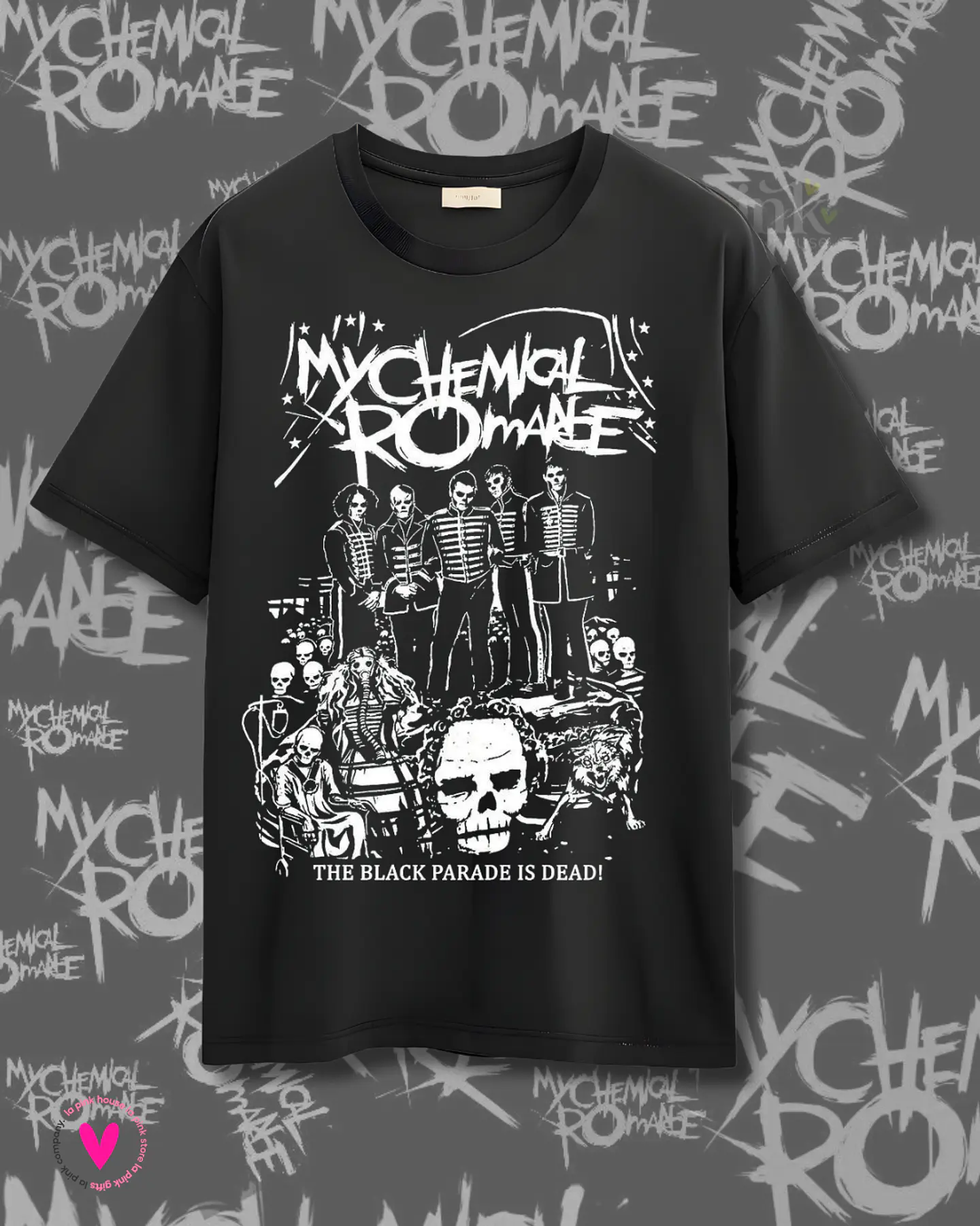 Poleras My Chemical Romance Chile 2026 | Diseños Exclusivos para el Concierto 4 1