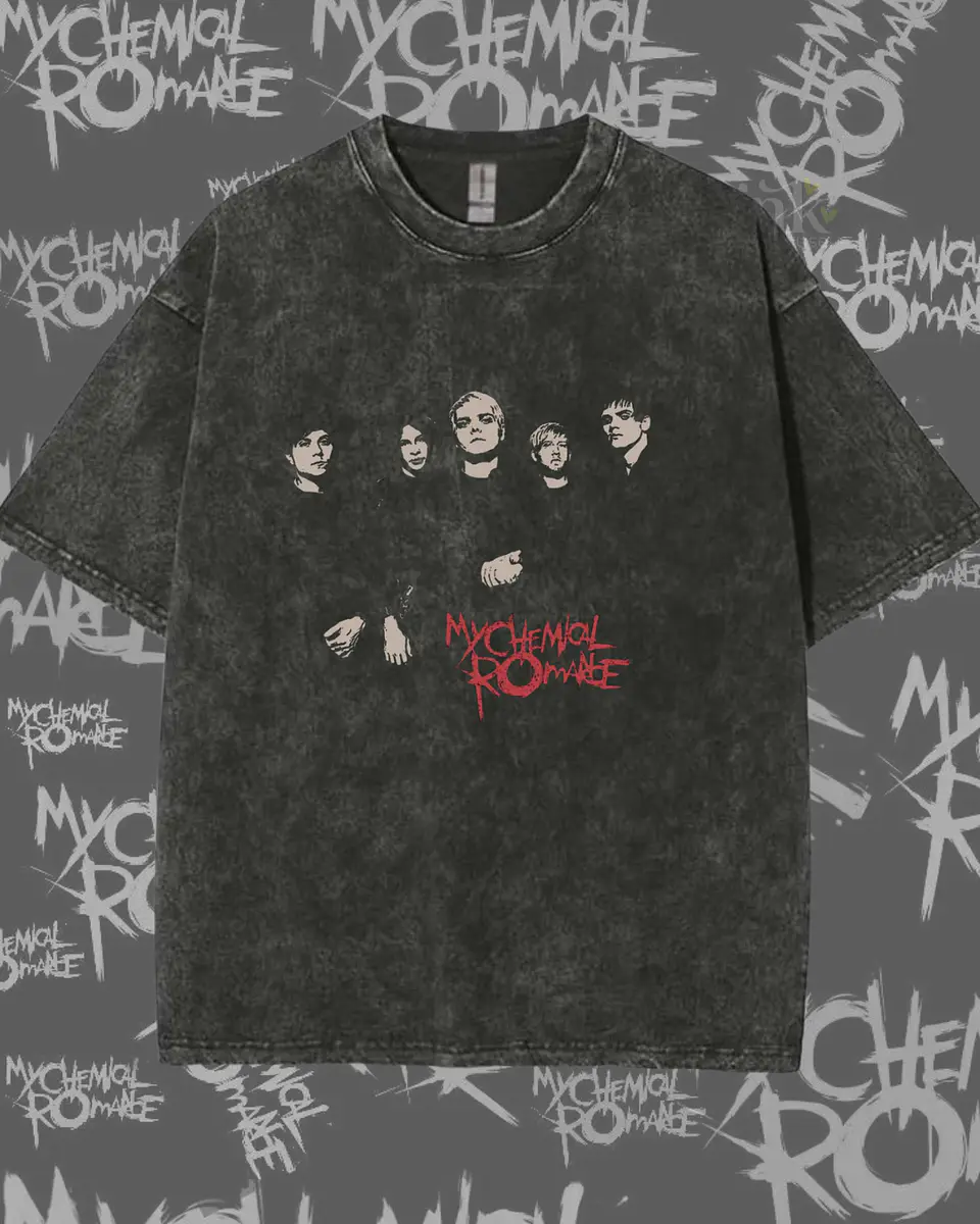 Poleras My Chemical Romance Chile 2026 | Diseños Exclusivos para el Concierto 6 2