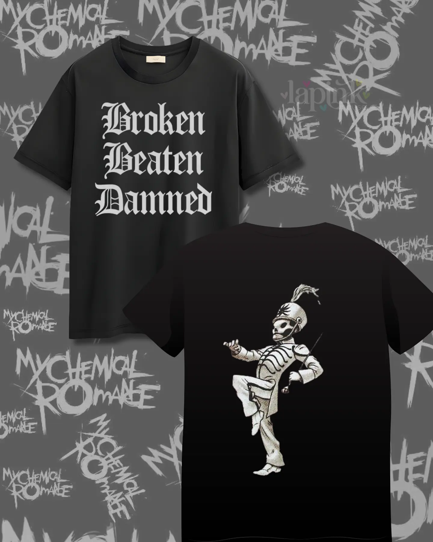 Poleras My Chemical Romance Chile 2026 | Diseños Exclusivos para el Concierto 7 1