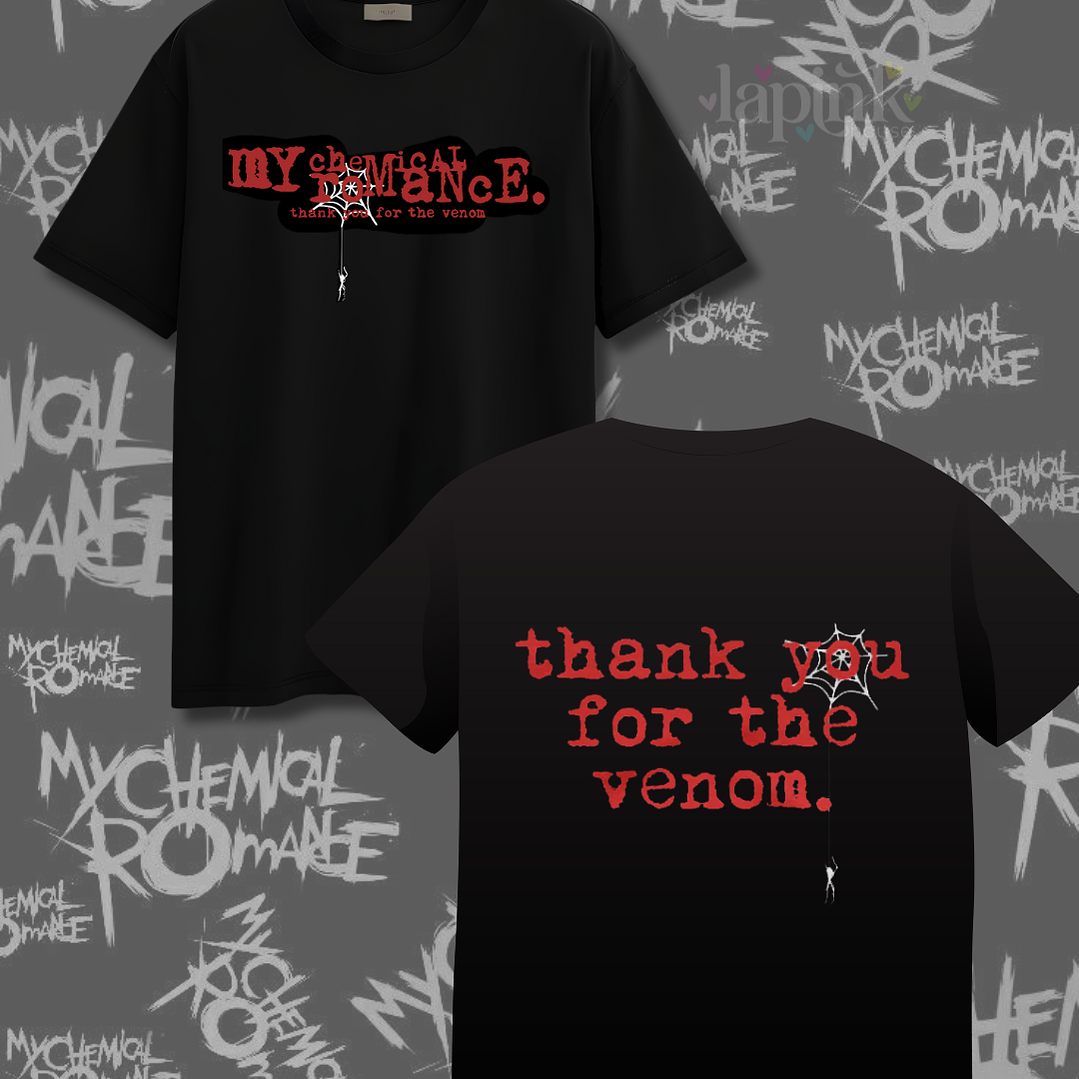 Poleras My Chemical Romance Chile 2026 | Diseños Exclusivos para el Concierto 8 1