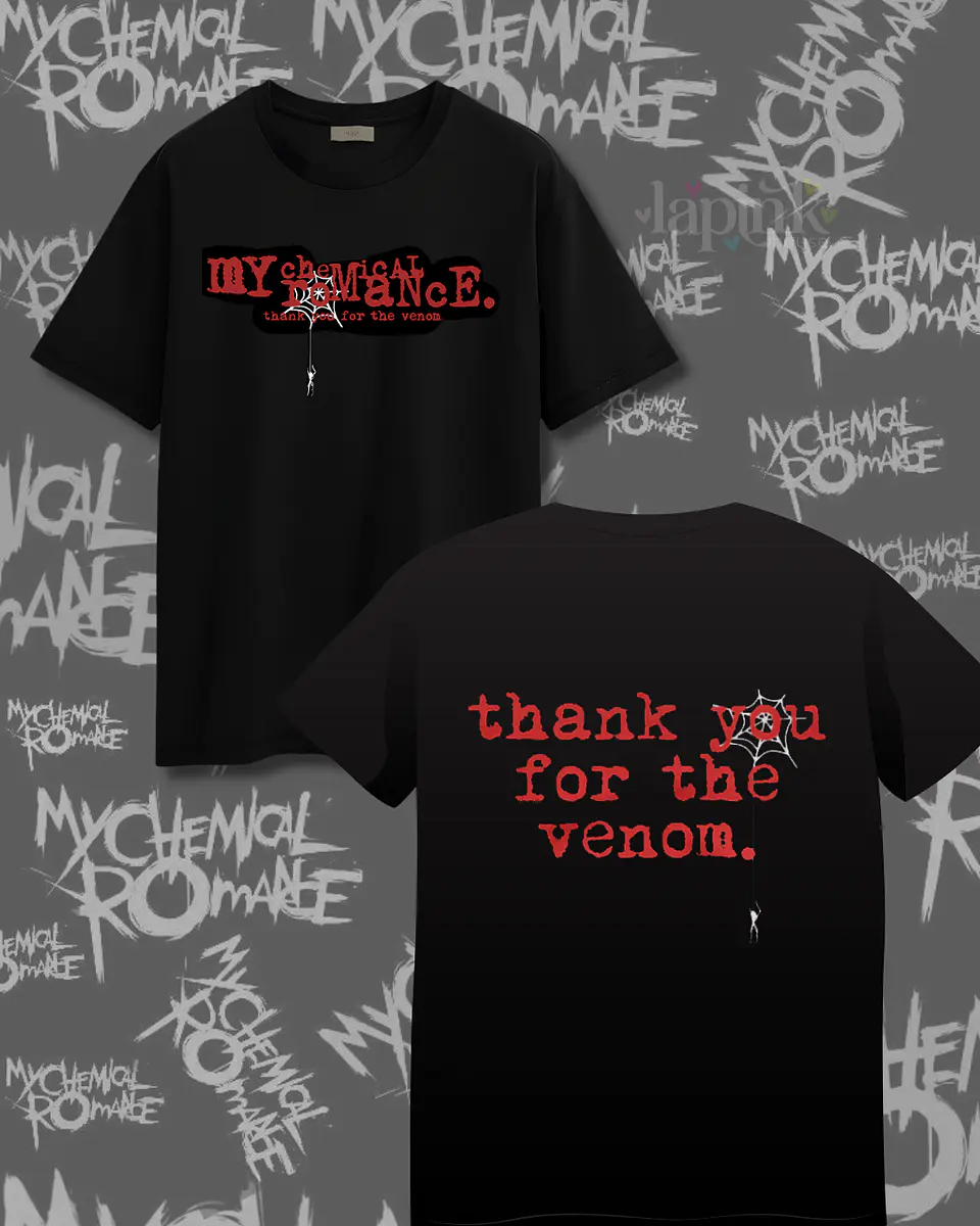 Poleras My Chemical Romance Chile 2026 | Diseños Exclusivos para el Concierto 8 1