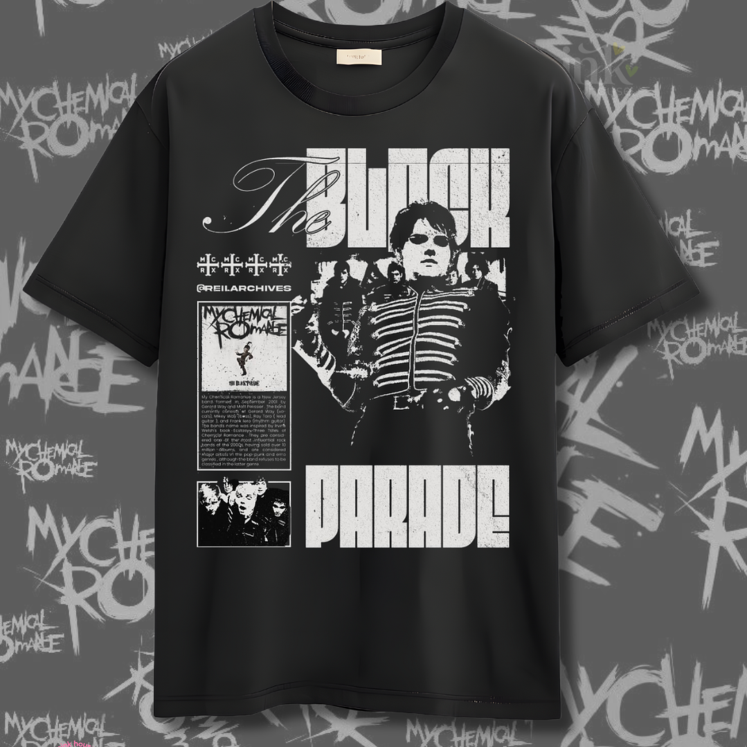 Poleras My Chemical Romance Chile 2026 | Diseños Exclusivos para el Concierto 10 1