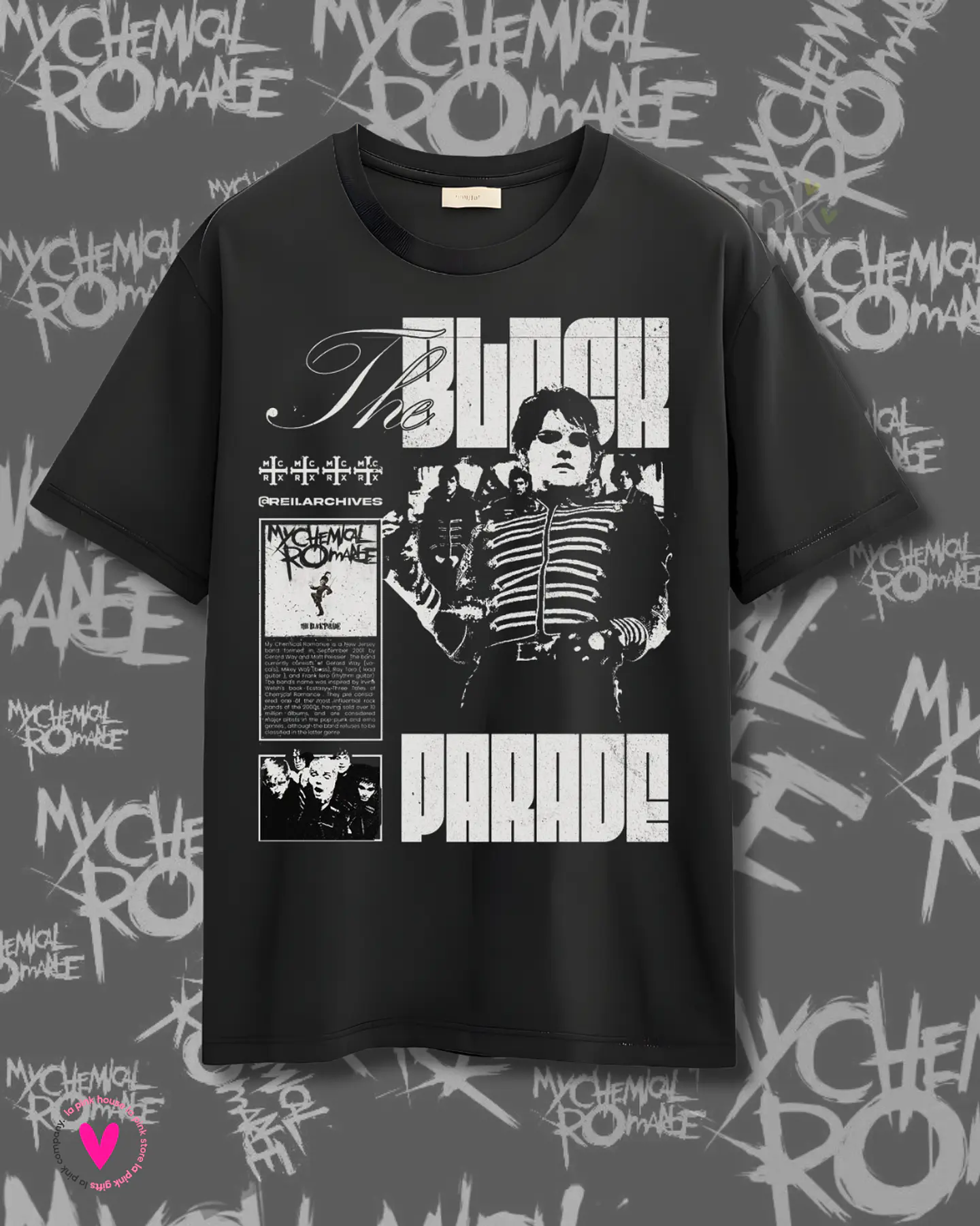 Poleras My Chemical Romance Chile 2026 | Diseños Exclusivos para el Concierto 10 1