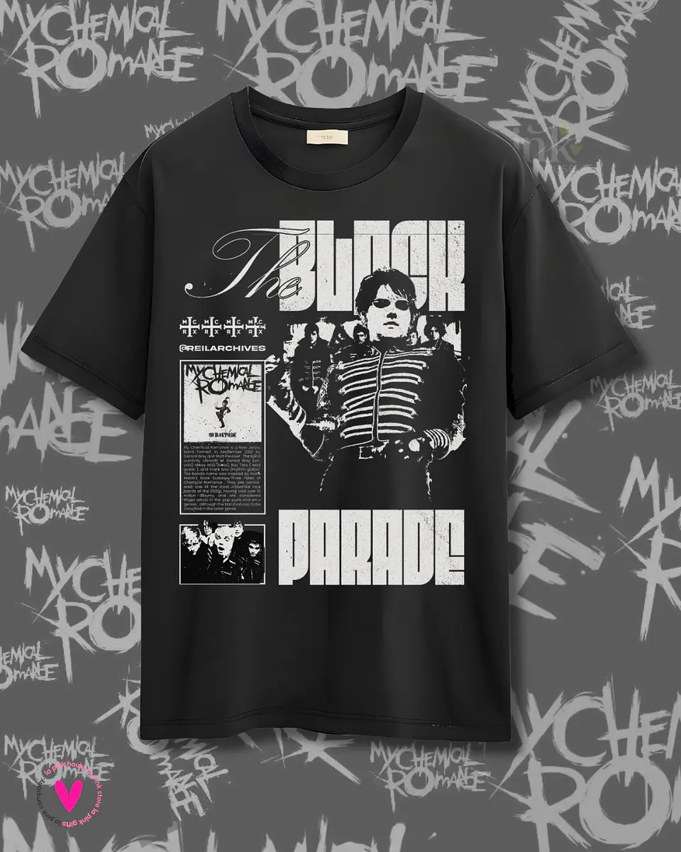 Poleras My Chemical Romance Chile 2026 | Diseños Exclusivos para el Concierto 10 1