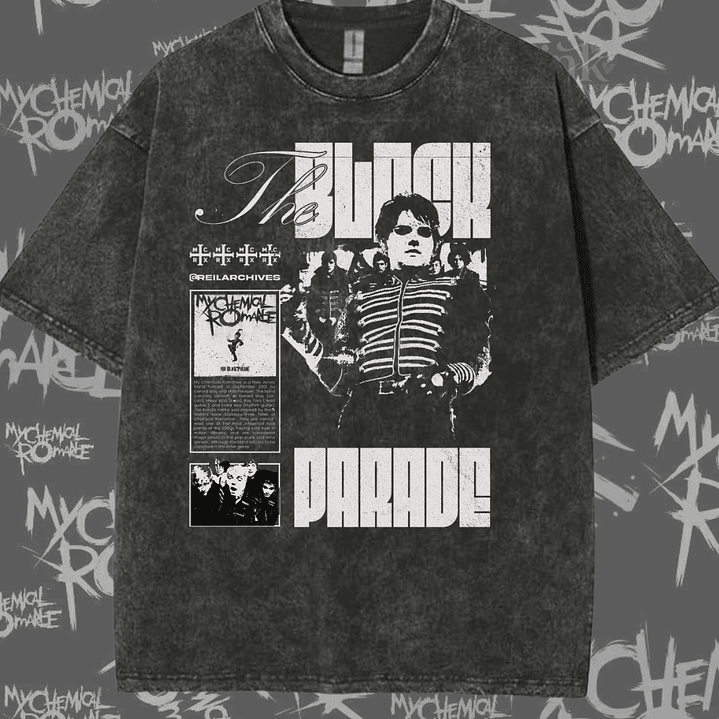 Poleras My Chemical Romance Chile 2026 | Diseños Exclusivos para el Concierto 10 2