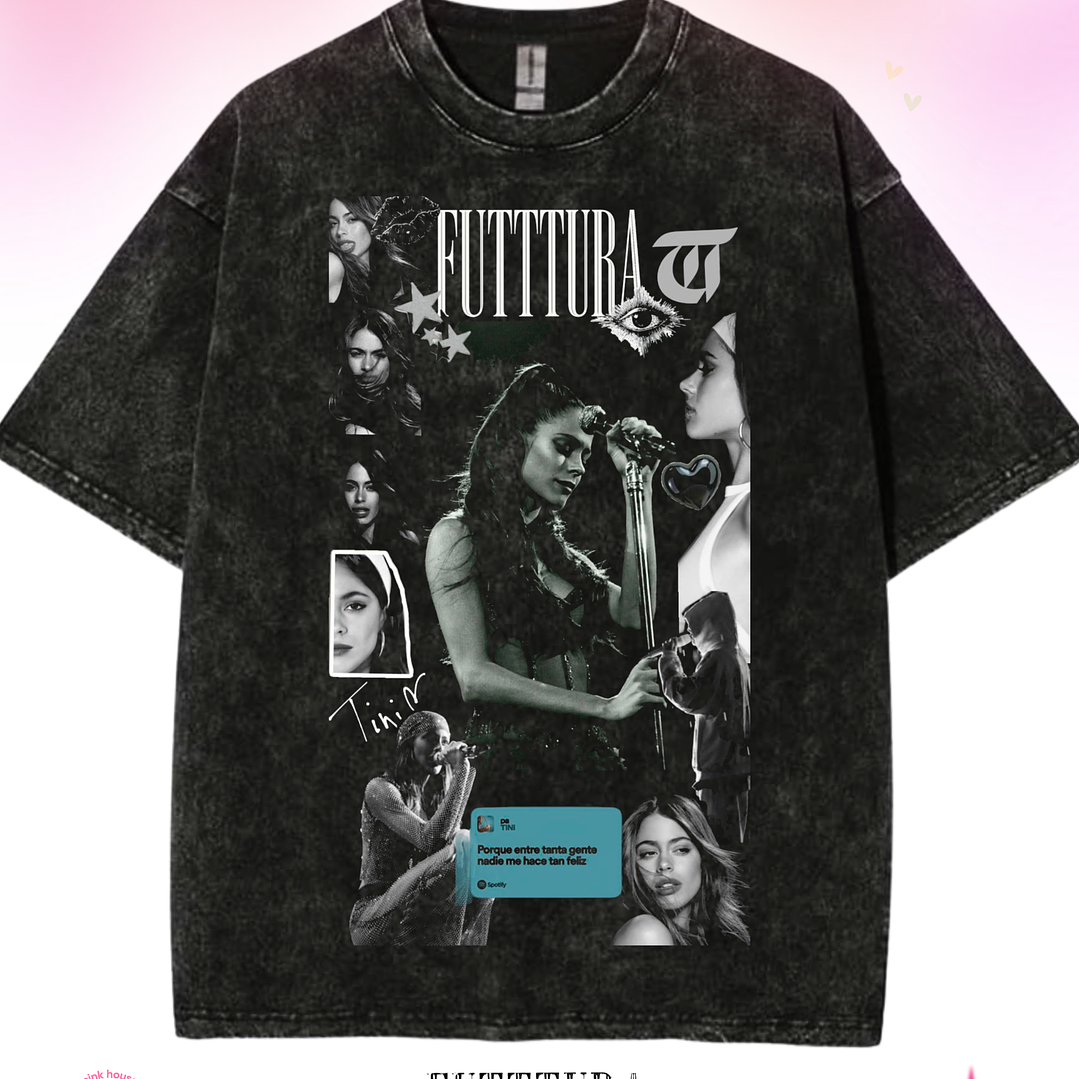 Camiseta TINI Futttura Tour – Edición Santiago 12 Febrero 2026 – Merch Exclusiva 2