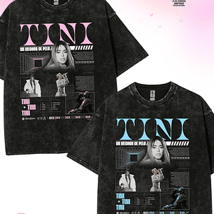 Camiseta TINI Futttura Tour – Edición Santiago 12 Febrero 2026 – Merch Exclusiva