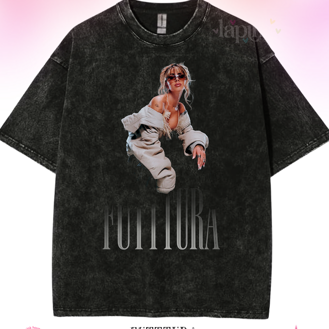 Camiseta TINI Futttura Tour– Edición Santiago 12 Febrero 2026 – Merch Exclusiva 2