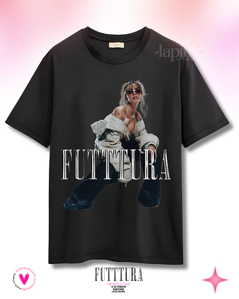 Camiseta TINI Futttura Tour– Edición Santiago 12 Febrero 2026 – Merch Exclusiva