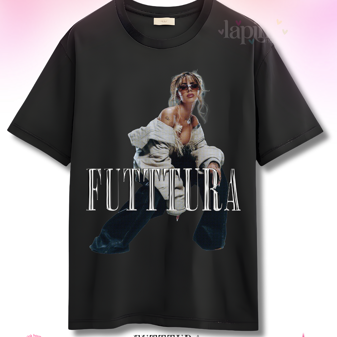 Camiseta TINI Futttura Tour– Edición Santiago 12 Febrero 2026 – Merch Exclusiva 1