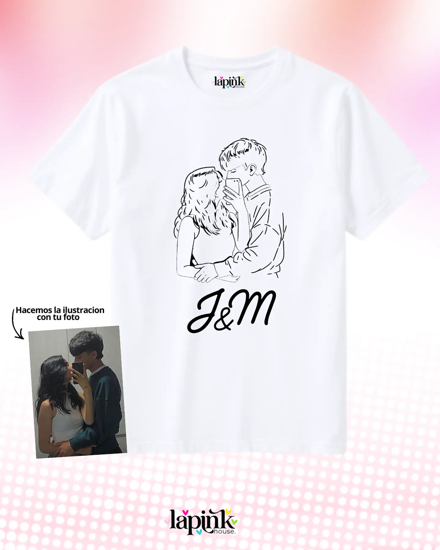 Poleras Personalizadas de San Valentín 2026 | Regalos Únicos para Parejas 3 2