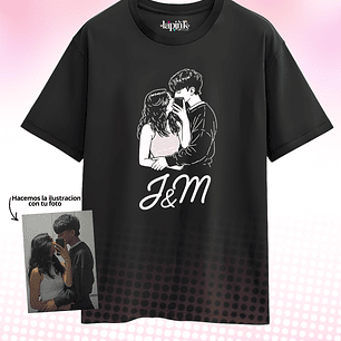 Poleras Personalizadas de San Valentín 2026 | Regalos Únicos para Parejas 3