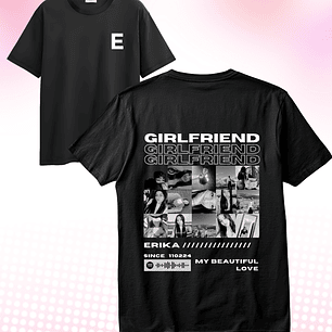 Poleras Personalizadas de San Valentín 2026 | Regalos Únicos para Parejas Girlfriend 7