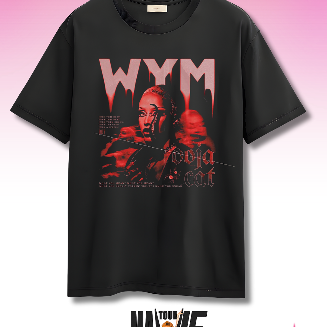 Polera Doja Cat Diseño Exclusivo 2 1