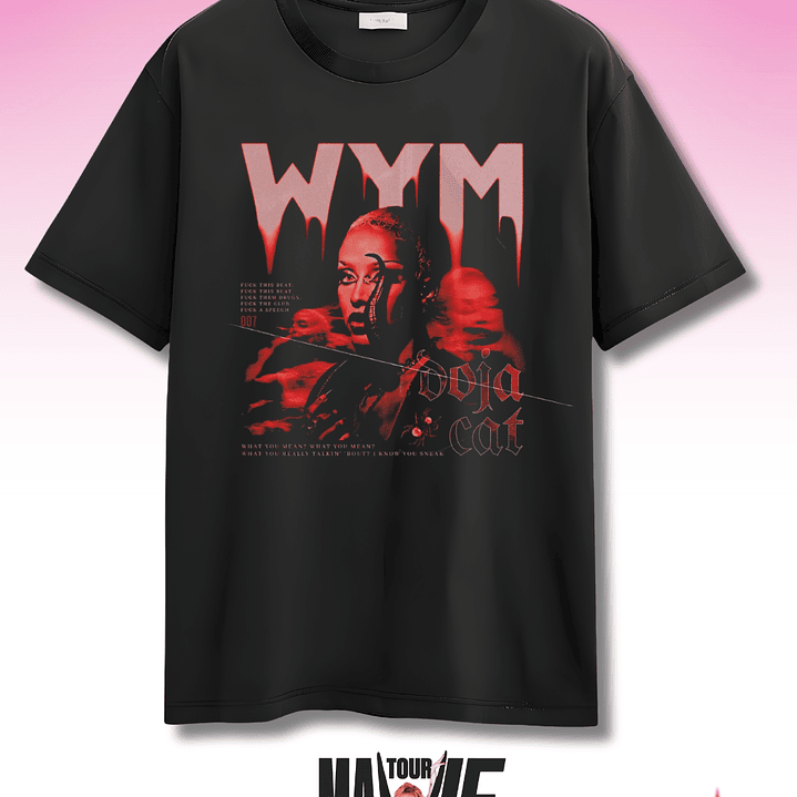 Polera Doja Cat Diseño Exclusivo 2 1