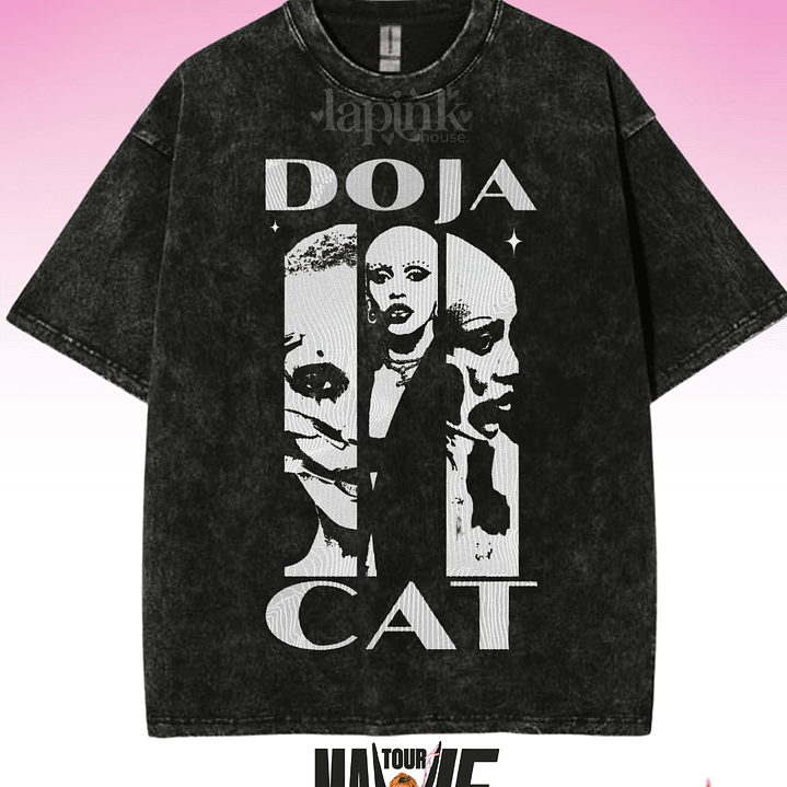 Polera Doja Cat Diseño Exclusivo 3 2