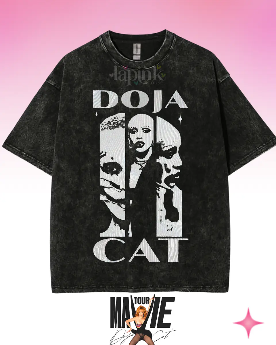 Polera Doja Cat Diseño Exclusivo 3 2