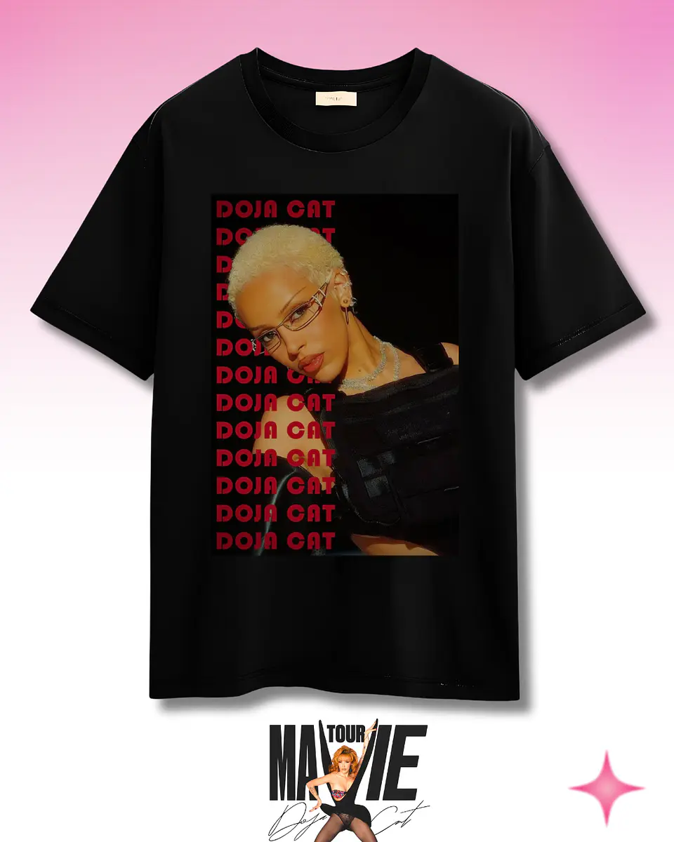 Polera Doja Cat Diseño Exclusivo 5 1