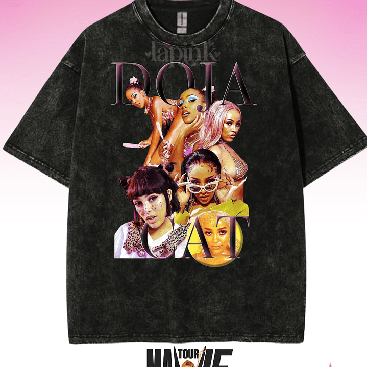 Polera Doja Cat Diseño Exclusivo 6 2