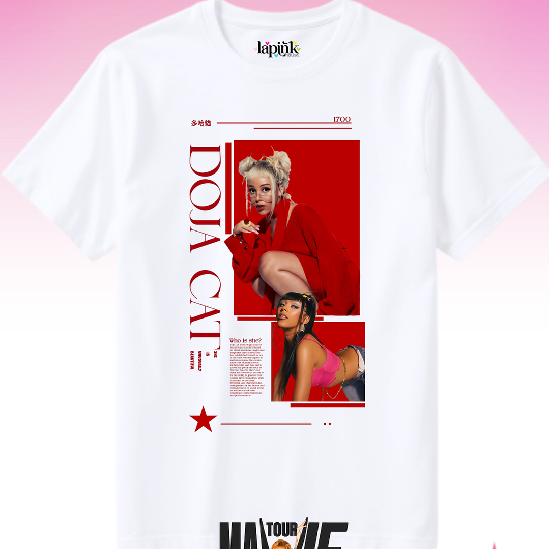 Polera Doja Cat Diseño Exclusivo 8 1