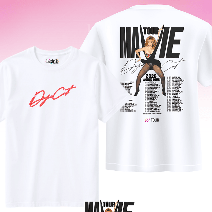 Polera Doja Cat Diseño Exclusivo 9 1