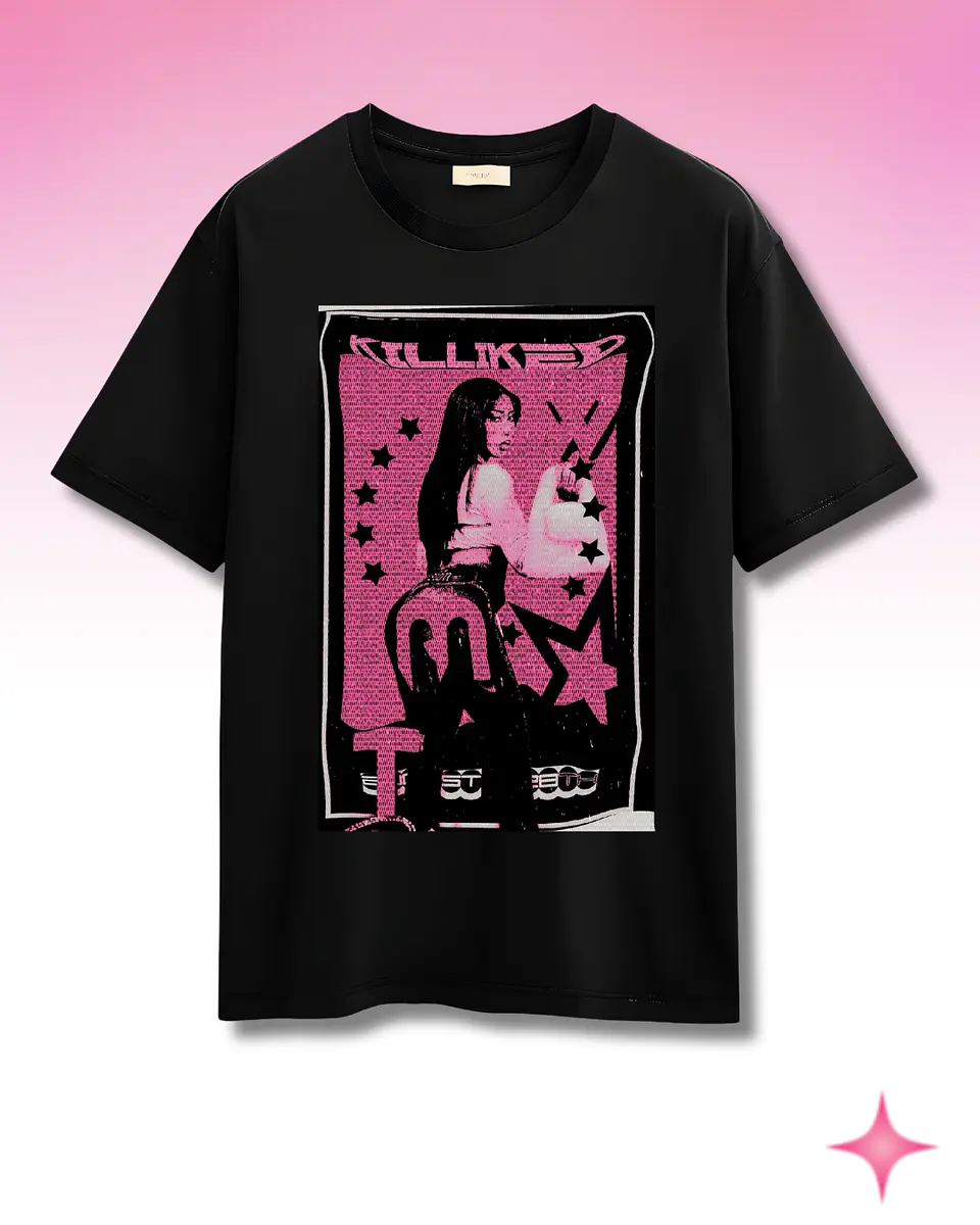 Polera Kali Uchis Diseño Exclusivo | Concierto Chile 2026 2