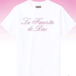 Polera Kali Uchis Diseño Exclusivo 4 | Concierto Chile 2026 La Favorita De Dios Glitter