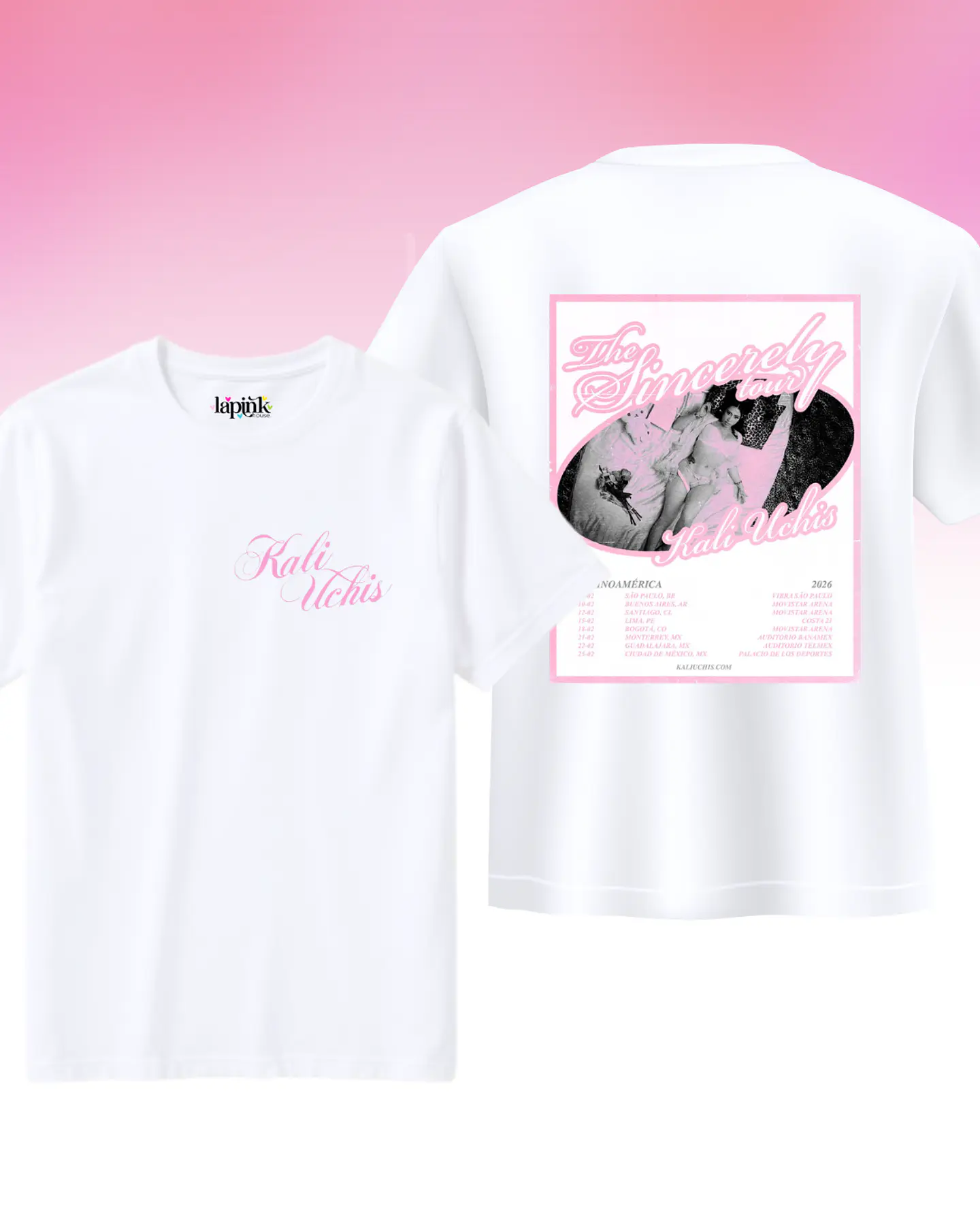 Polera Kali Uchis Diseño Exclusivo 10 | Concierto Chile 2026 The Sincerely Tour 1