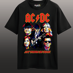 Polera Concierto AC/DC Chile 2026 – Edición Especial Rock 1