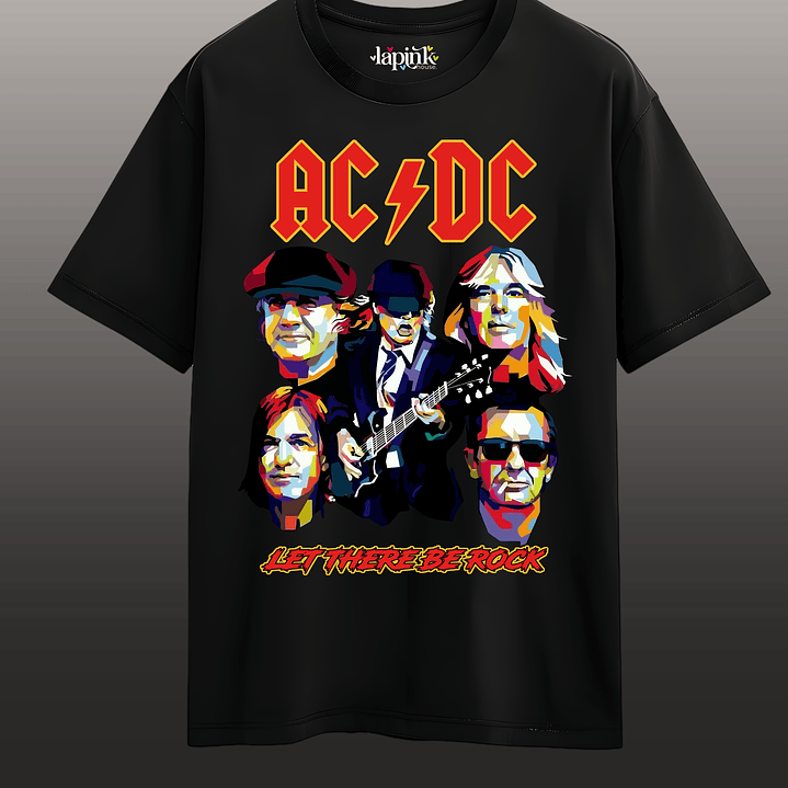 Polera Concierto AC/DC Chile 2026 – Edición Especial Rock 1 1