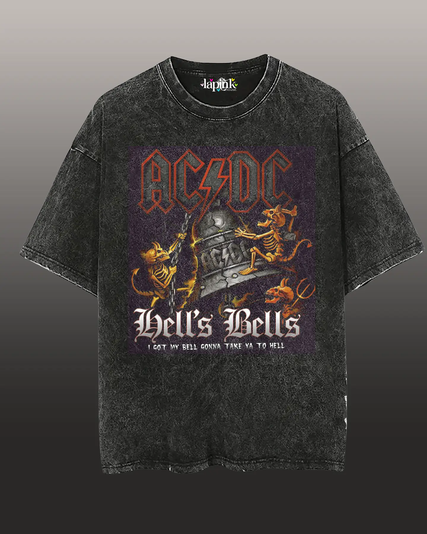 Polera Concierto AC/DC Chile 2026 Acid Wash– Edición Especial Rock 2 1