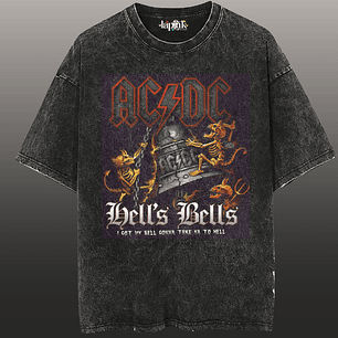 Polera Concierto AC/DC Chile 2026 Acid Wash– Edición Especial Rock 2