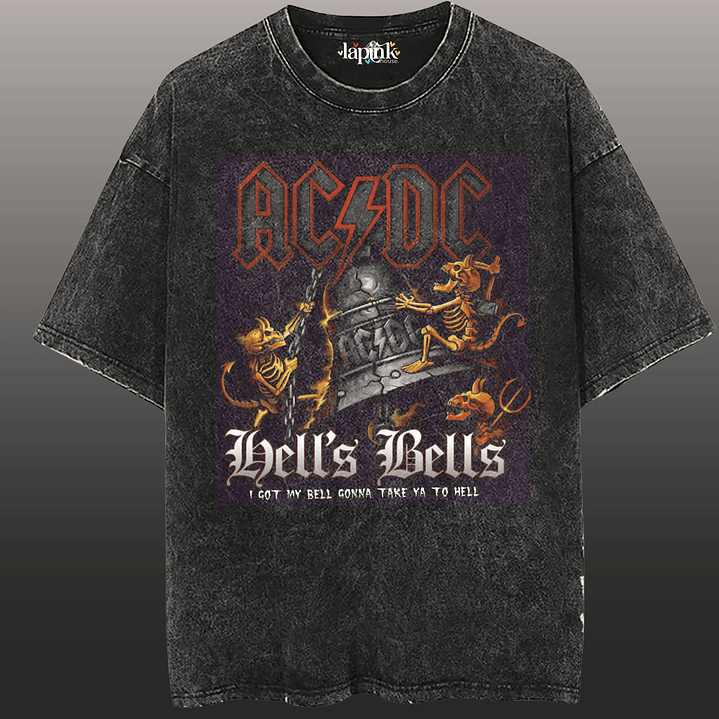 Polera Concierto AC/DC Chile 2026 Acid Wash– Edición Especial Rock 2 1