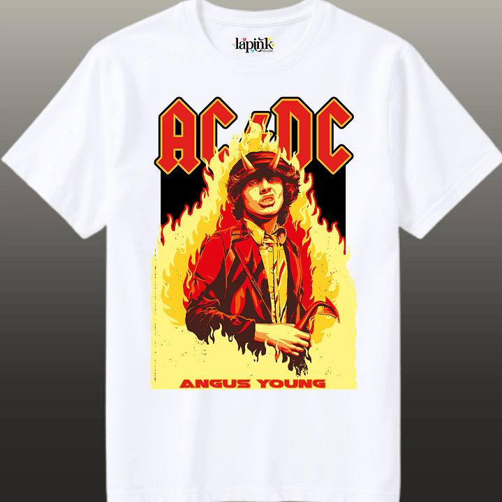 Polera Concierto AC/DC Chile 2026– Edición Especial Rock 4 2