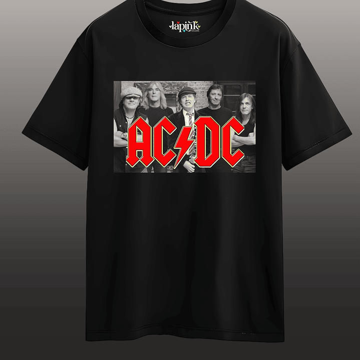 Polera Concierto AC/DC Chile 2026– Edición Especial Rock 5 1
