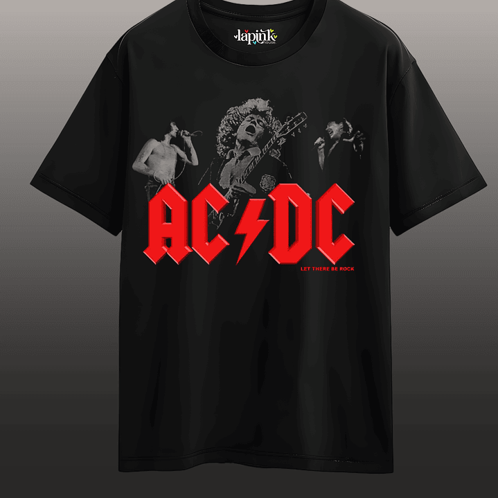 Polera Concierto AC/DC Chile 2026– Edición Especial Rock 9 1