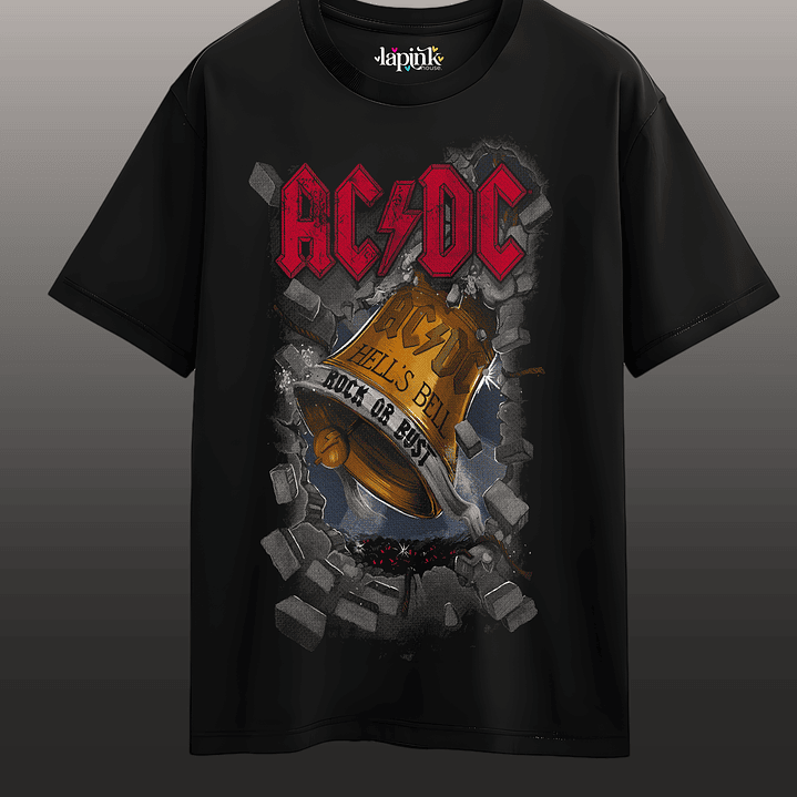 Polera Concierto AC/DC Chile 2026– Edición Especial Rock 7 1
