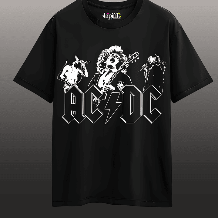 Polera Concierto AC/DC Chile 2026– Edición Especial Rock 10 1