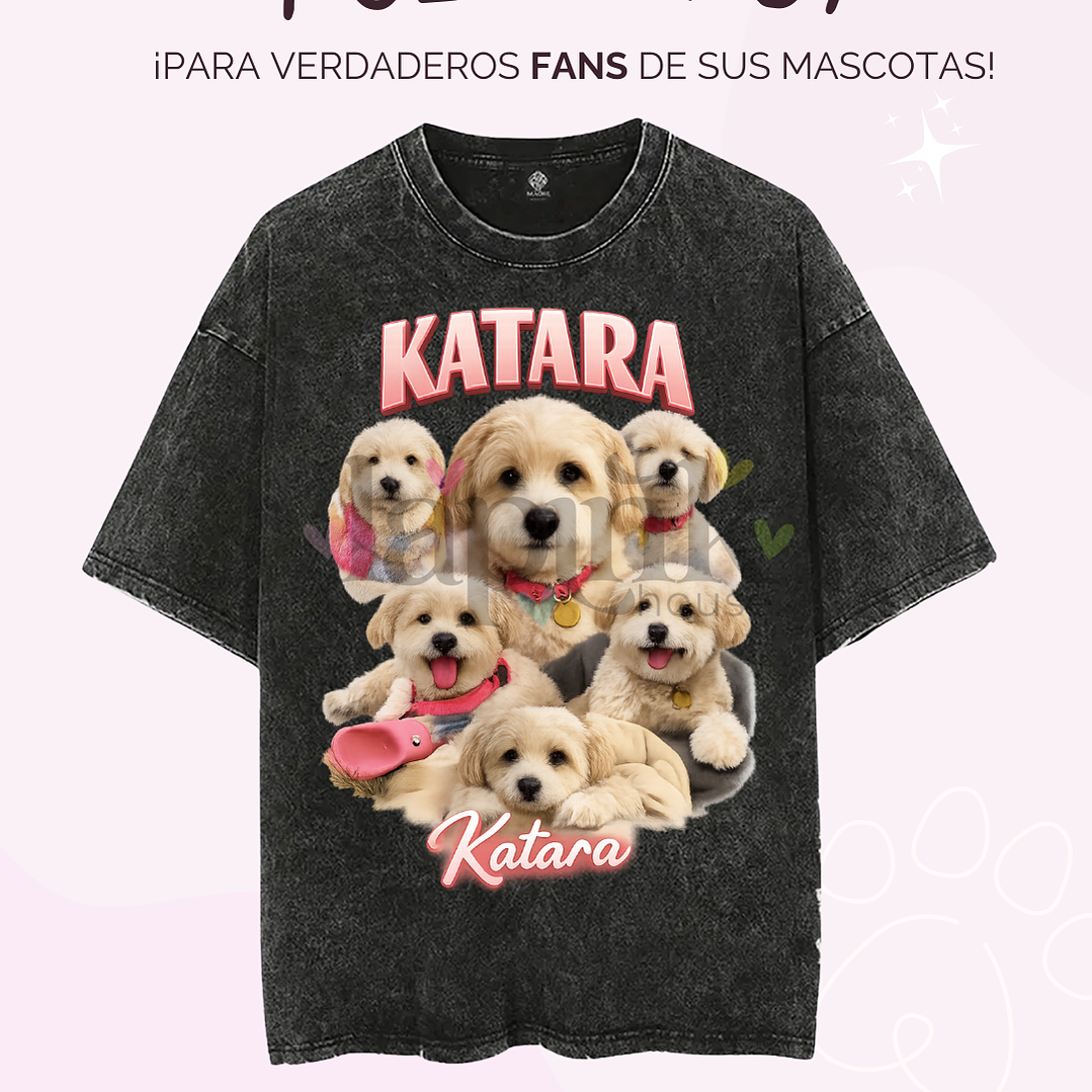 Polera PET Fan de tu mascota  1