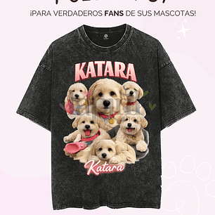 Polera PET Fan de tu mascota 