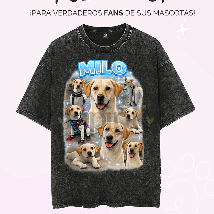 Polera PET Fan de tu mascota  2