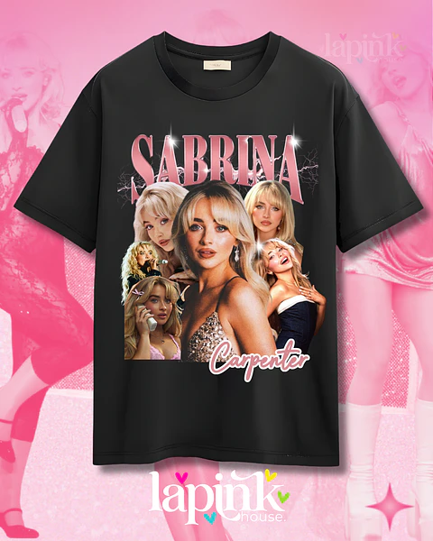 Polera Sabrina Carpenter Bootleg  Diseño Exclusivo 2